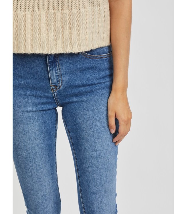 VILA VIEKKO RW FLARED JEANS/SU MDB