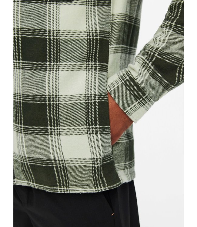 Only & Sons ONSNADAL LIFE LS REG FLANNEL CHECK SHIRT