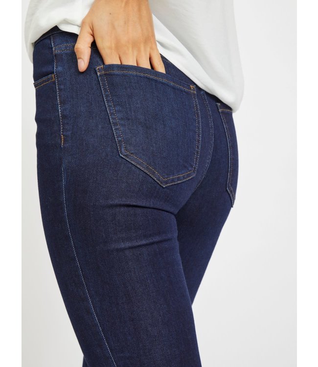 VILA VISKINNIE GY RW SKINNY JEANS DBD/SU