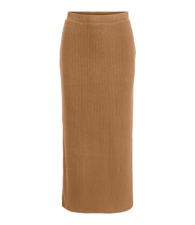 VILA VIRIBBI HW SLIT SKIRT/SU/TB