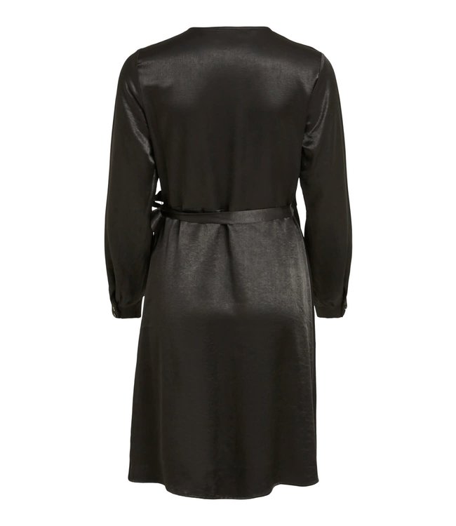 VILA VIKALLI SATIN L/S DRESS/SU