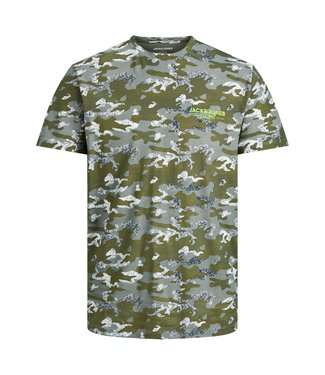 Jack & Jones Junior JJSOLDIER AOP TEE SS CREW NECK JR