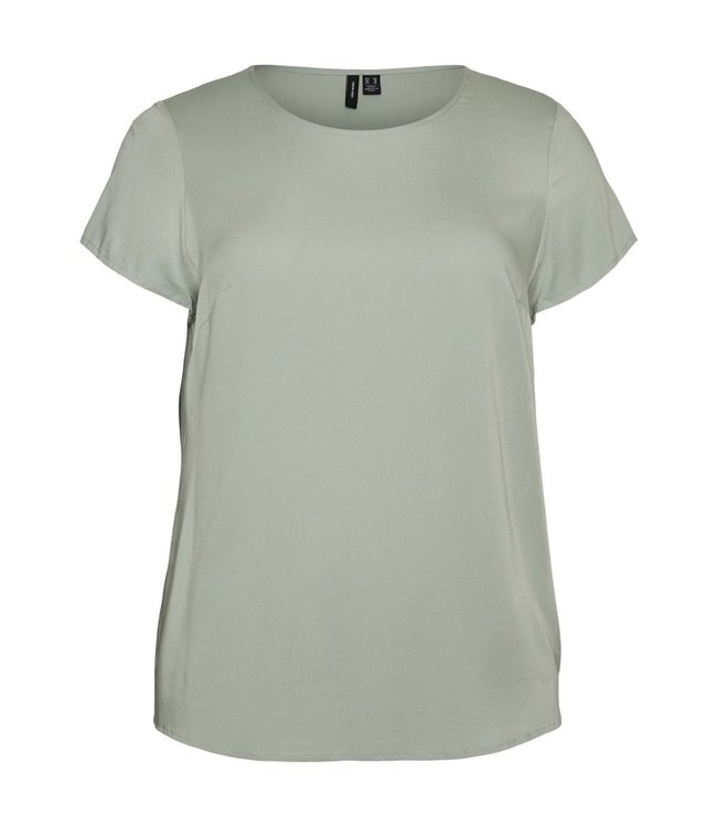 VERO MODA CURVE VMBACA SS BLOUSE - K CURVE