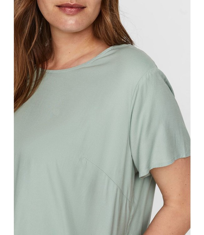 VERO MODA CURVE VMBACA SS BLOUSE - K CURVE