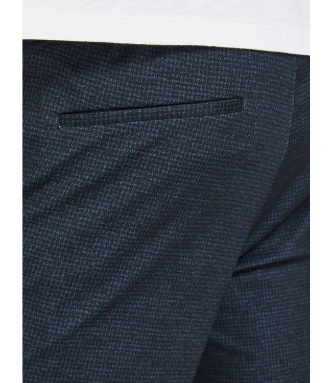 Jack & Jones JJIWILL JJPHIL NOR NAVY HOUNDSTOOTH