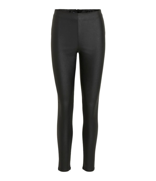 VILA VICOMMIT COATED RWSK PLAIN LEGGING