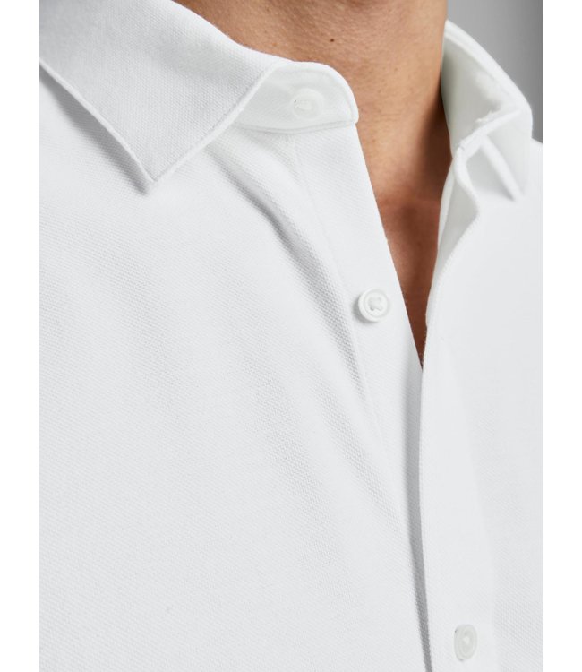 Jack & Jones JPRBLAPLAIN PIQUE SHIRT S/S