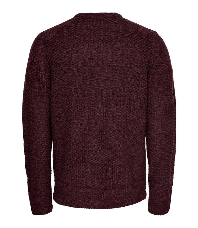 Only & Sons ONSLOCCER 7 STRUC CREW NECK KNIT