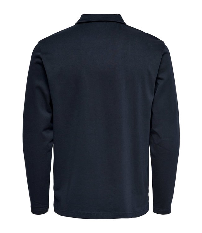 Only & Sons ONSVOLKER LIFE REG POCKET 1/4 ZIP LS TEE