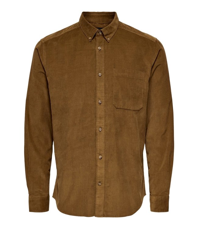 Only & Sons ONSNIGEL LIFE LS ORGANIC REG CORD SHIRT
