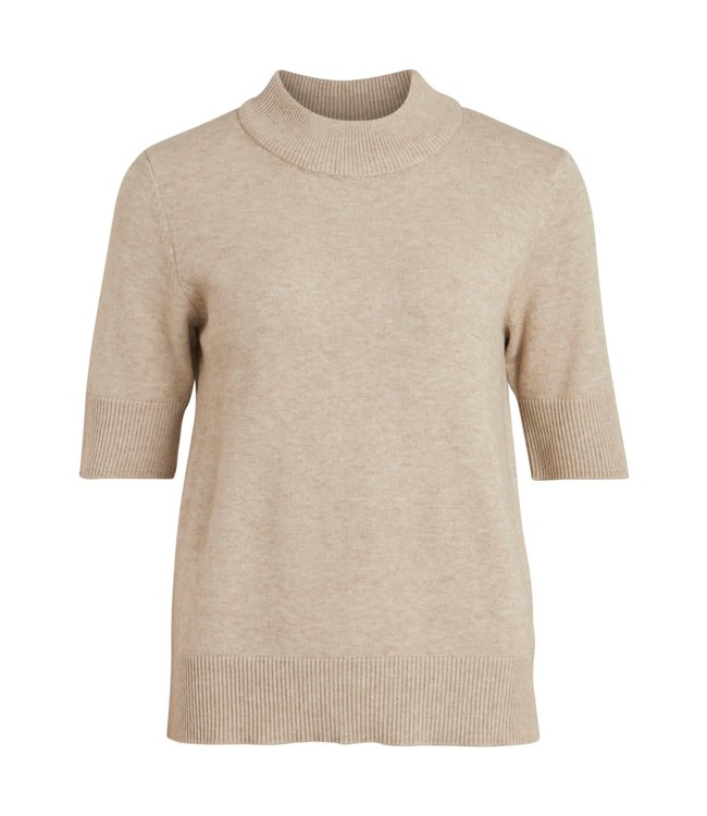 VILA VIRIL CREW NECK 2/4 KNIT TOP