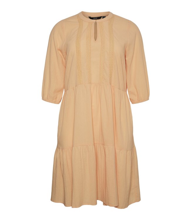 VERO MODA CURVE VMMANA 3/4 ABOVE KNEE DRESS - K CURVE GA