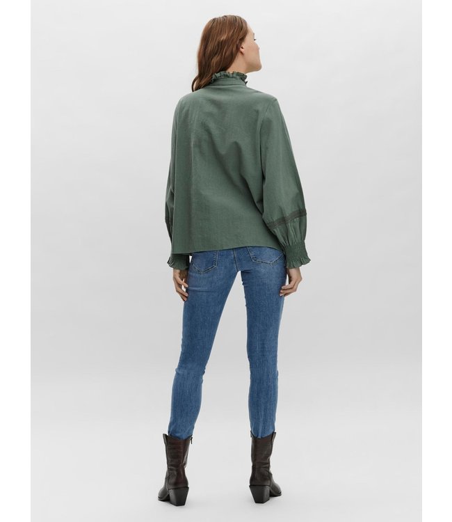 VERO MODA CURVE VMMANA LS BLOUSE - K CURVE GA