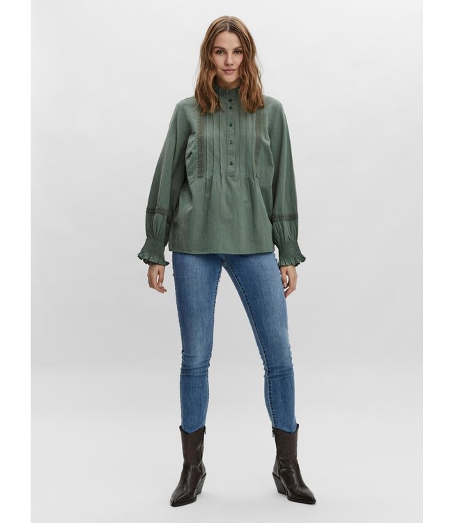 VERO MODA CURVE VMMANA LS BLOUSE - K CURVE GA