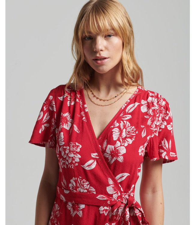 Superdry Vintage mini-wikkeljurk