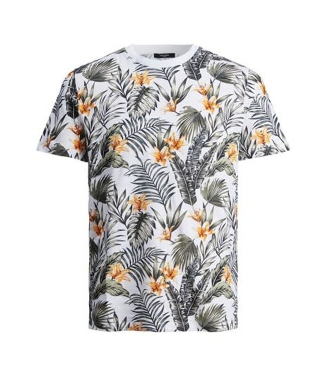 Jack & Jones JPRBLATROPIC AOP SS TEE CREW NECK
