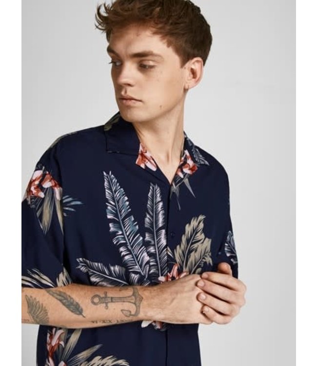 Jack & Jones JPRBLATROPIC RESORT SHIRT S/S RELAX