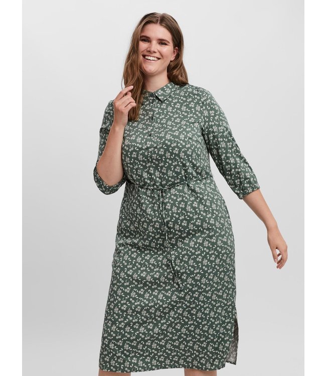 VMMARIK 3/4 MIDI DRESS - K CURVE