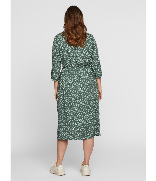 VMMARIK 3/4 MIDI DRESS - K CURVE