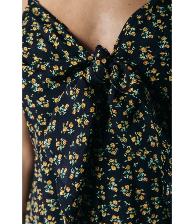 Colourful Rebel Jody Small Flower Spaghetti Mini Dress