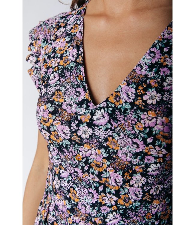 Colourful Rebel Ilza Ditzy Flower Playsuit