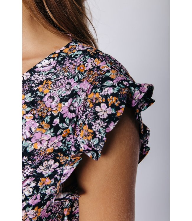 Colourful Rebel Ilza Ditzy Flower Playsuit