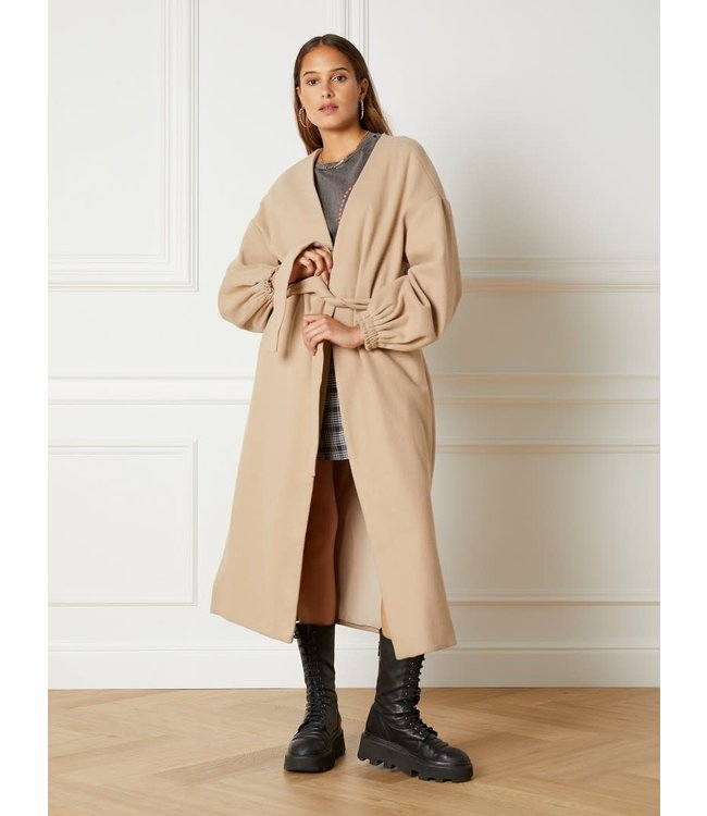 Refined Department ladies knitted oversized coat LEYAH