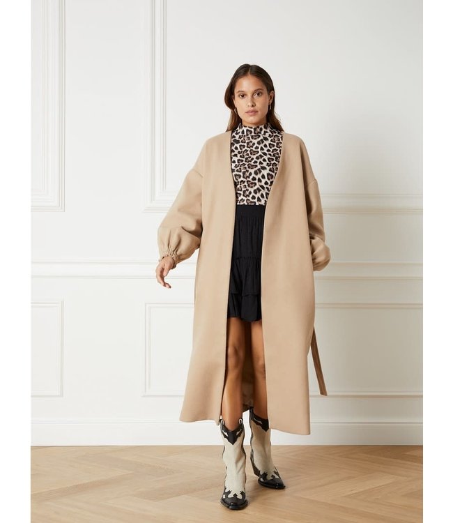 Refined Department ladies knitted oversized coat LEYAH