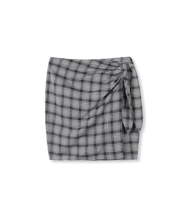 Refined Department woven flowy check skirt JAZZIE