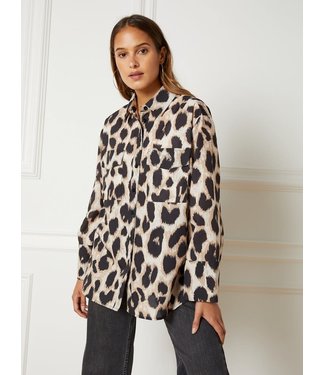 Refined Department woven oversized blouse OLIVIA