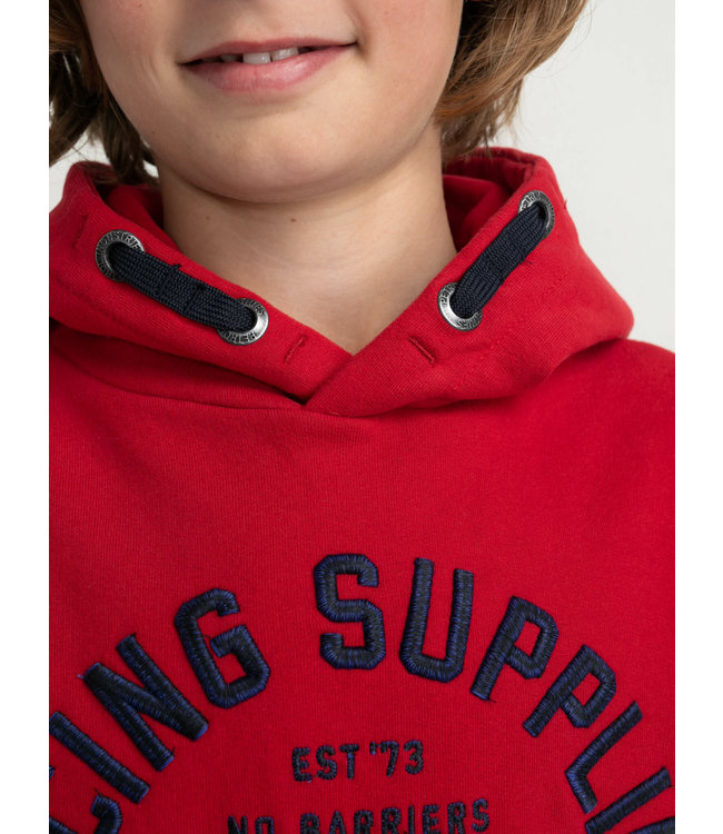 Petrol Boys Sweater Hooded Print