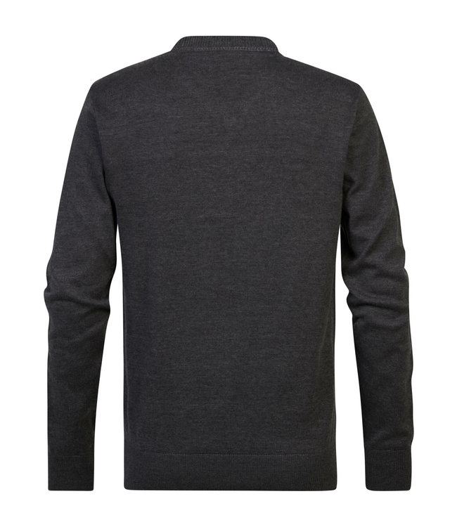 Petrol Men Knitwear V-Neck Basic
