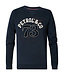 Petrol Men Sweater Round Neck Print