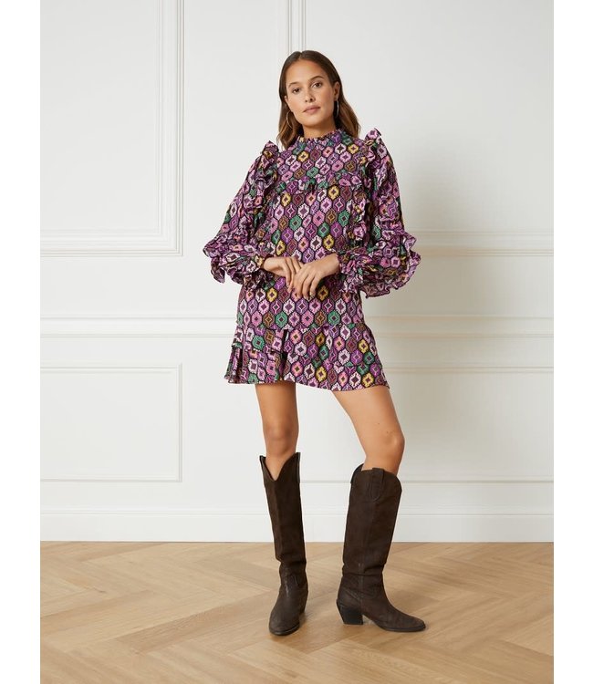 Refined Department ladies woven skirt LISA