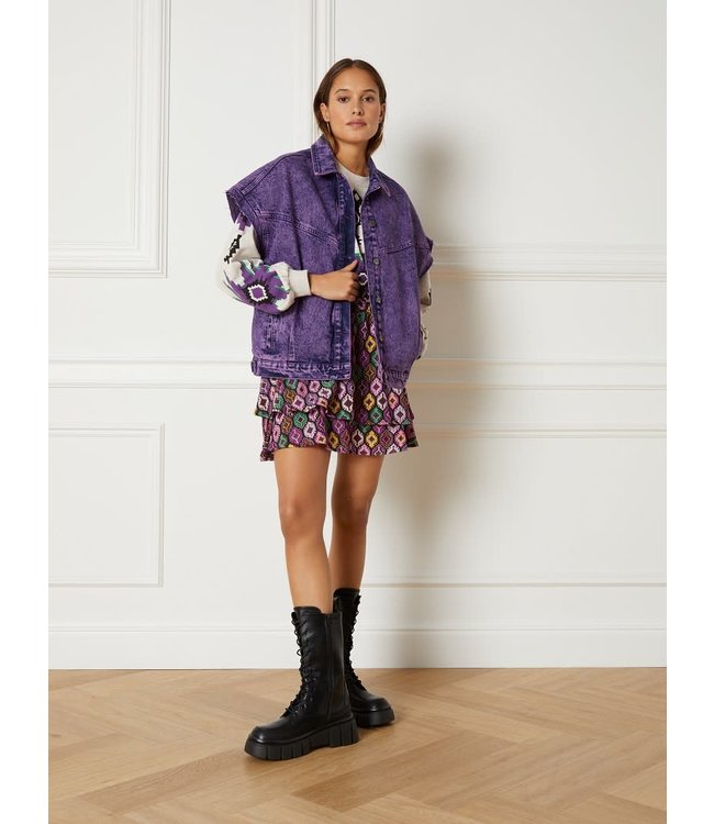 Refined Department ladies woven skirt LISA