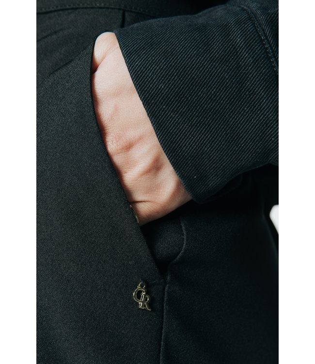 Colourful Rebel Fallon Zipper Slit Flare Pants