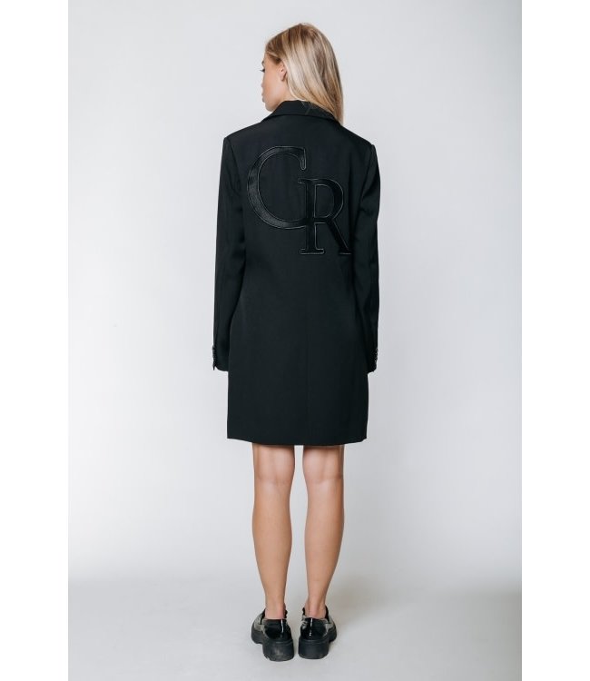 Colourful Rebel Duke Logo Double Breasted Blazer Dress