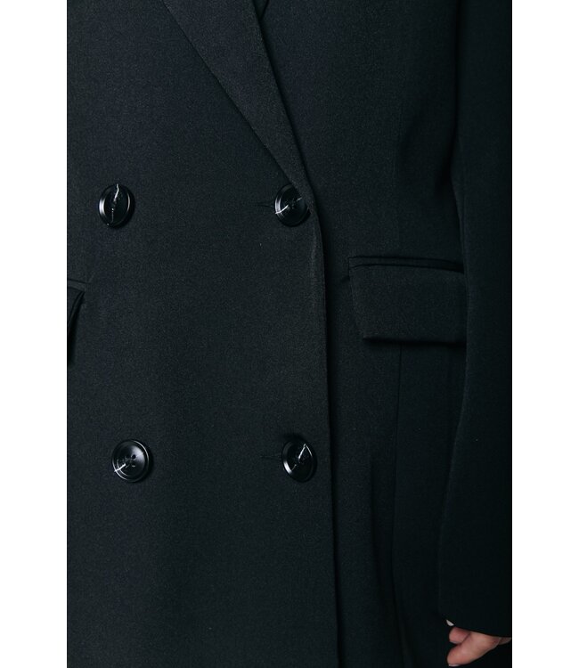 Colourful Rebel Duke Logo Double Breasted Blazer Dress