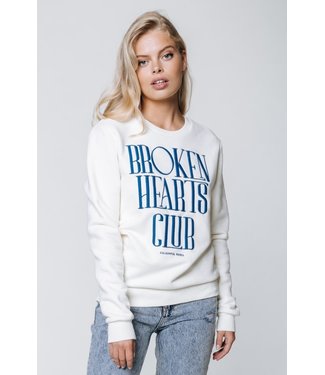 Colourful Rebel Broken Hearts Embro Basic Sweat