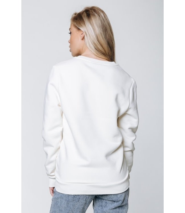 Colourful Rebel Broken Hearts Embro Basic Sweat