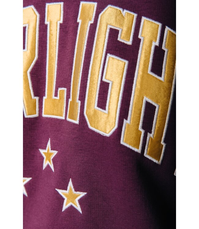 Colourful Rebel tarlight Patch Dropped Shoulder Sweat