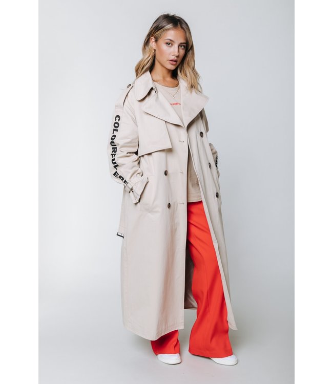 Colourful Rebel Kaia Oversized Trenchcoat