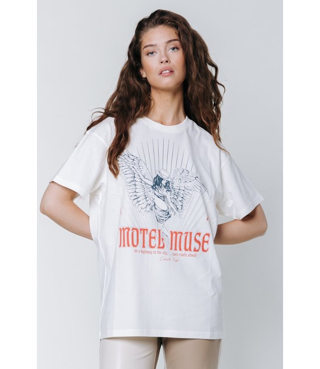 Colourful Rebel Motel Muse Loosefit Tee