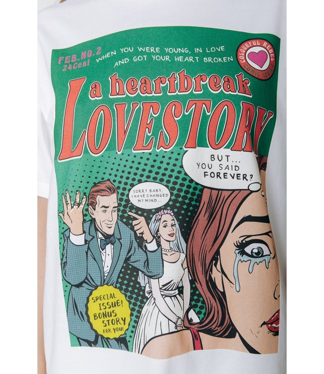 Colourful Rebel Love Story Loosefit Tee