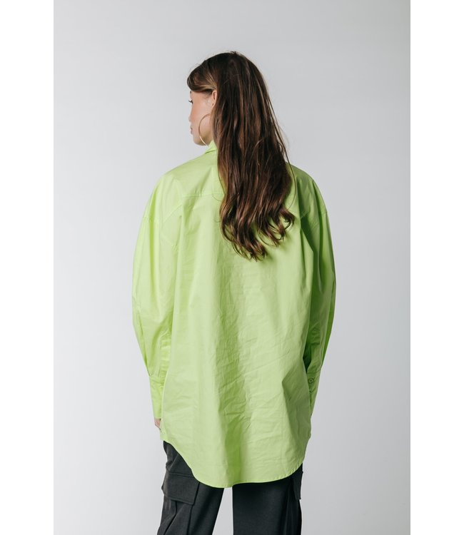 Colourful Rebel Talia Oversized Boyfriend Blouse