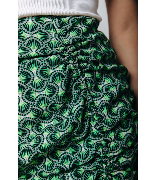 Colourful Rebel Ina Graphic Smock Mini Skirt