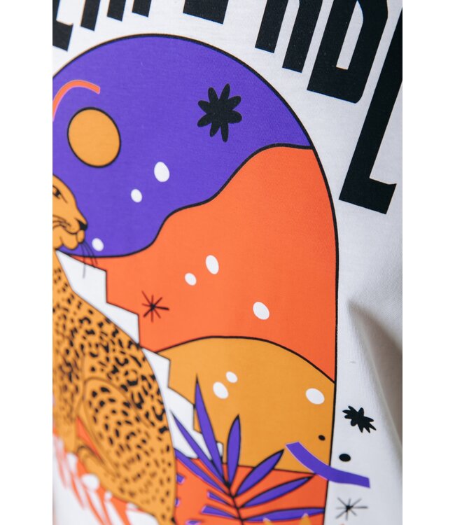 Colourful Rebel Panther Moon Loosefit Tee