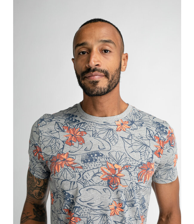 Petrol Men T-Shirt SS AOP