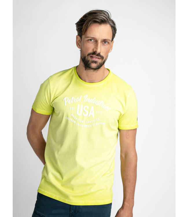 Petrol Men T-Shirt SS Classic Print