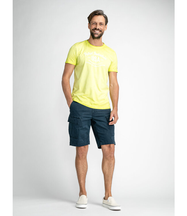 Petrol Men T-Shirt SS Classic Print